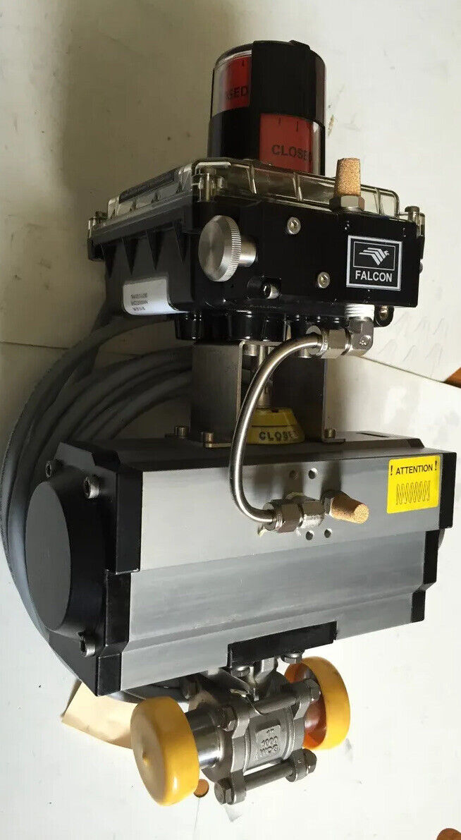 New 1” Tru-Flo Ut26 Sr4 F07,Qsm 7644Nrg1a2he Actuated Santiary Valve,U0134-31,Ee