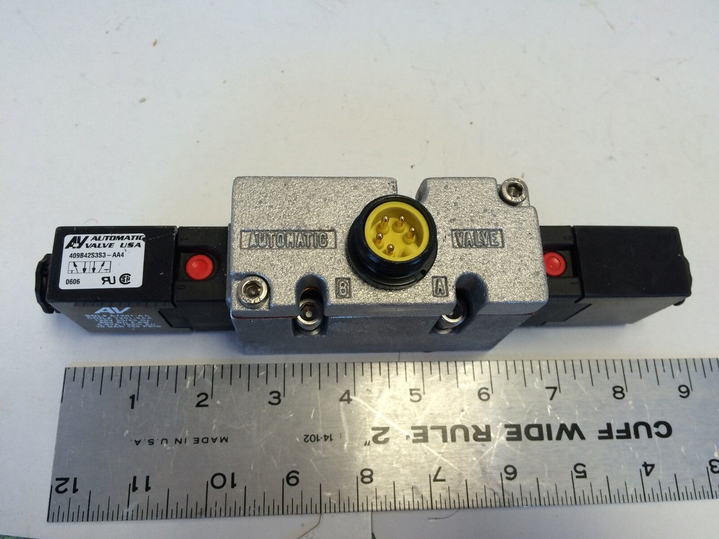 New Av Automatic Valve 409B42s3s3-Aa4, A7201-Aa 7201-9Aa,Fe