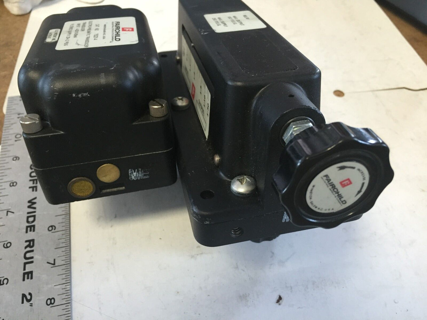New Fairchild T5221-4 Electric Pneumatic Transducer W/Ratio Relay Relay,Az