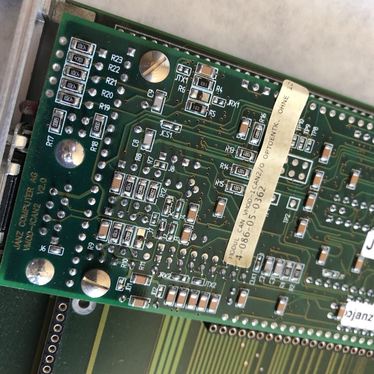 Homatic Vmod-Io,Vme-Series,4-086-05-0330,4-086-05-0362,Vmod-I0,Vmod-Ican2/0,Ea