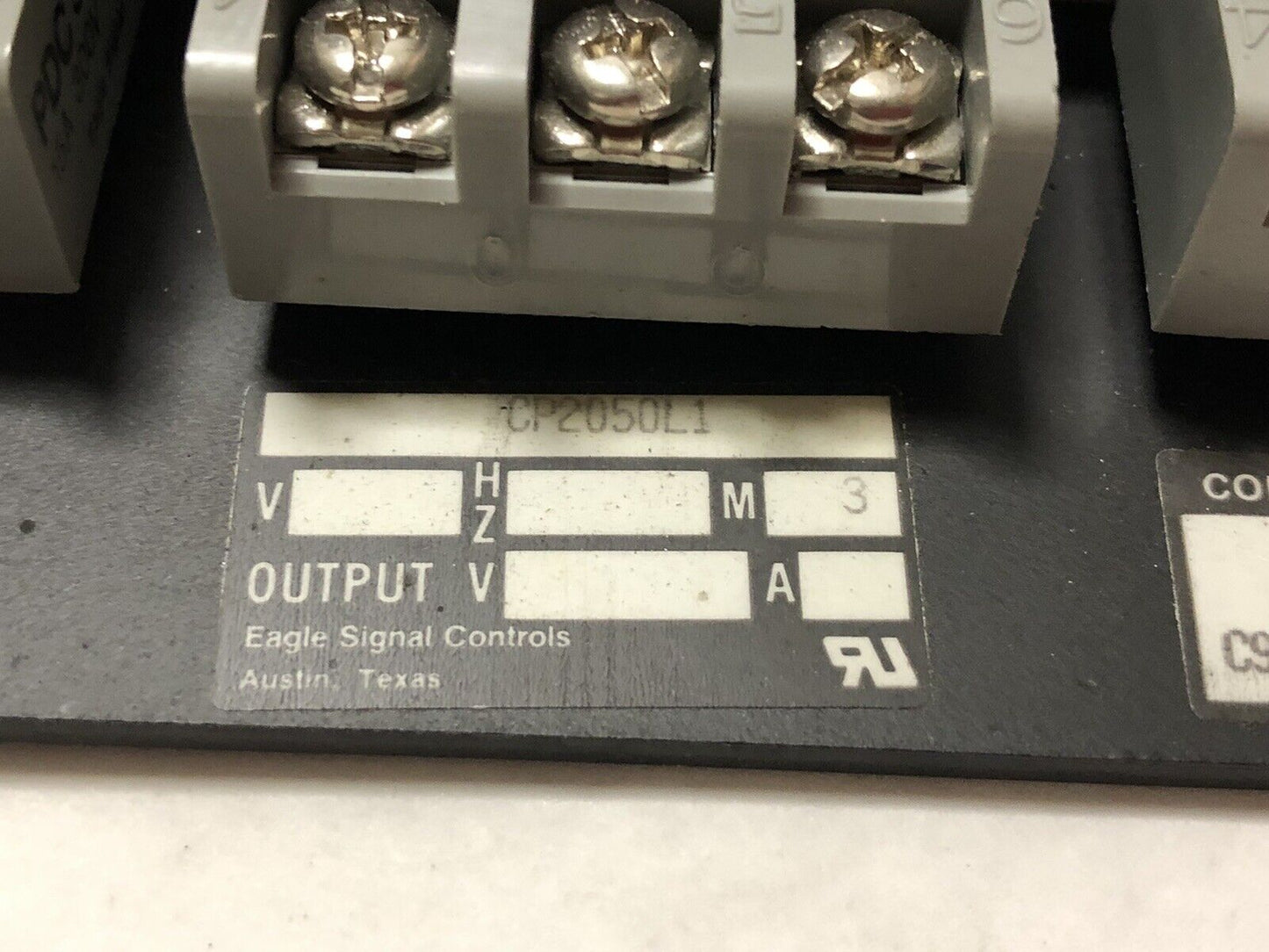 Eagle Signal Cp2030a6, Expansion Unit Cp2050l1, Nl120l1,Nl130l1,Nl140l1,120V,Ey
