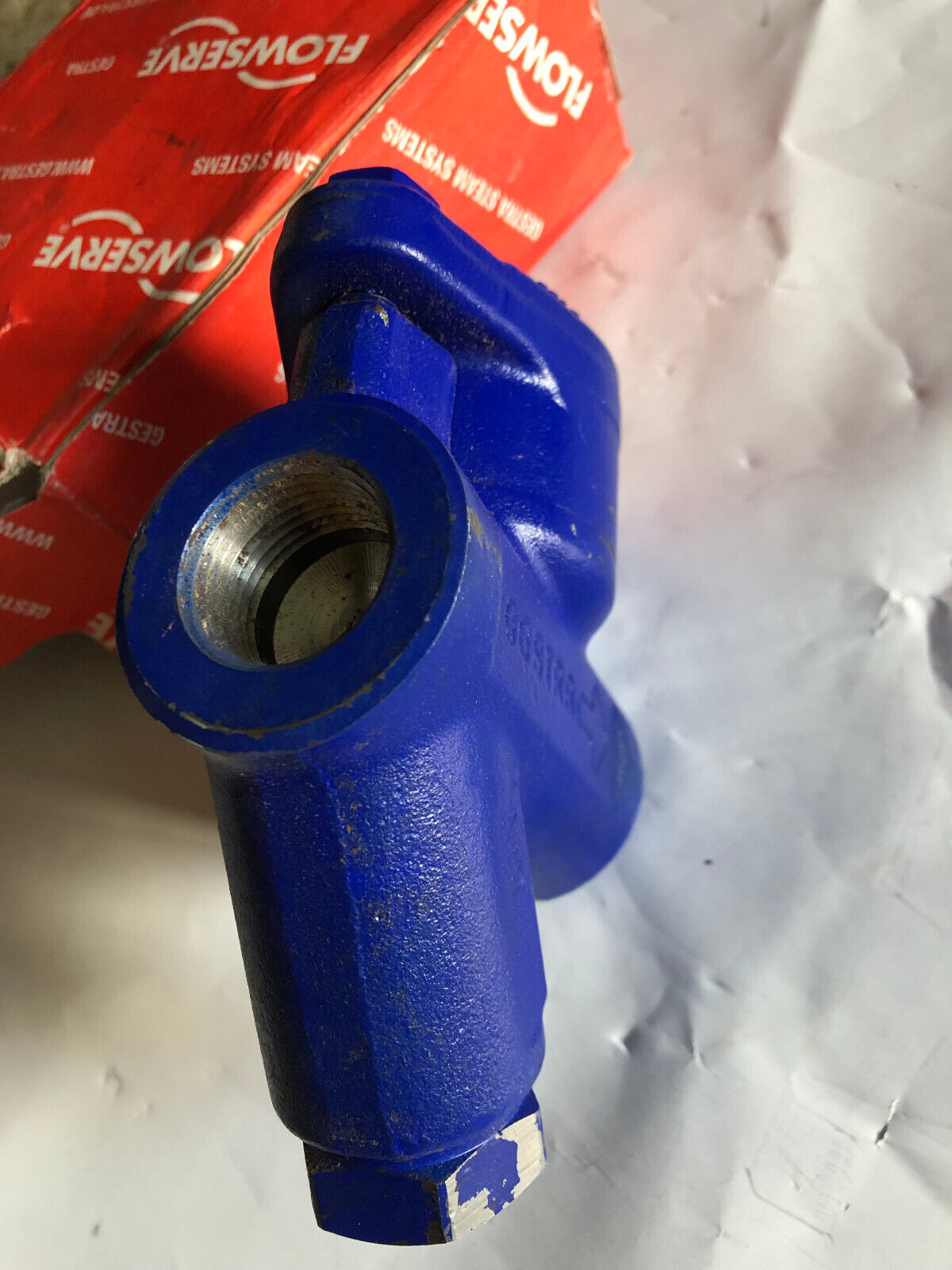 3/4" Flowserve Mk 45-2 Dn 20 3/4" Cl 300 Thermostatic Steam Trap,Gestra A105,Am