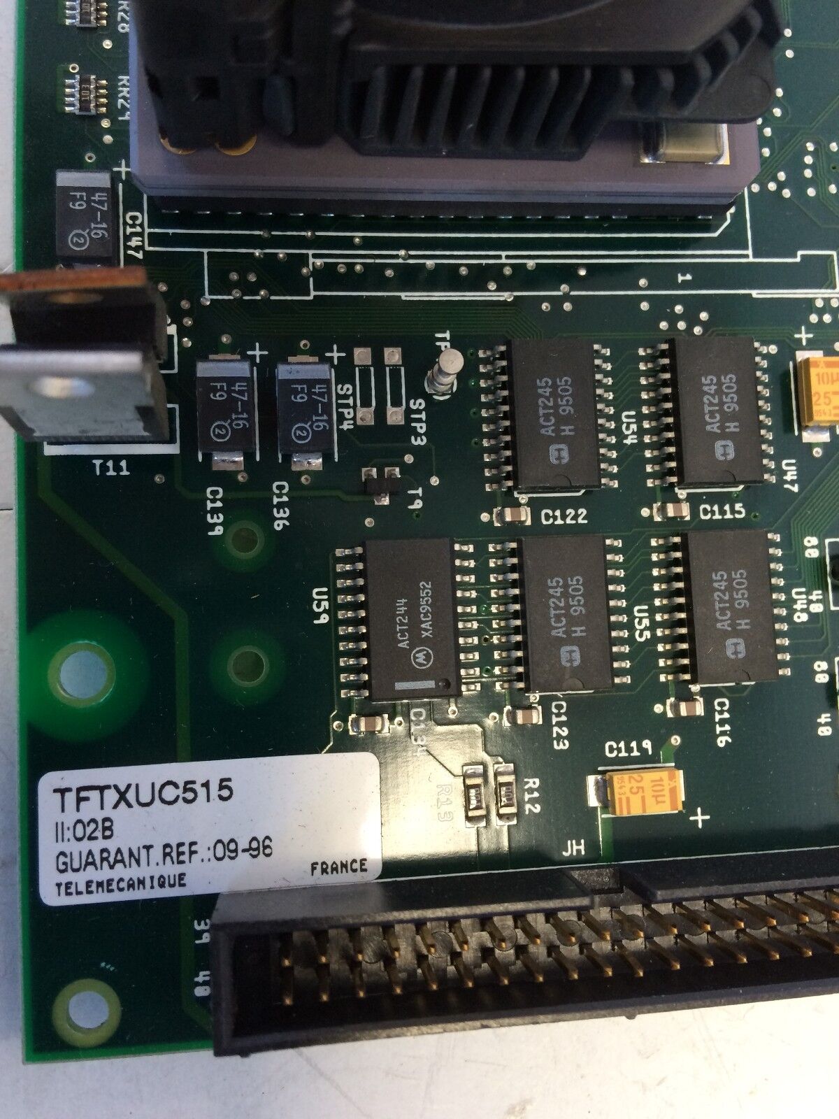 Telemecanique Tftxuc515,Tftxuc515 Cpu Board Ftx 517 5T,W8 1491223 01 02 A,Ei
