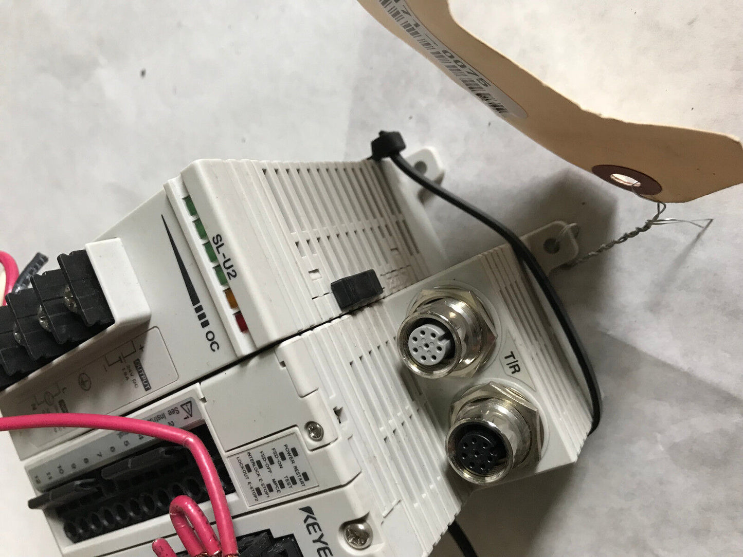 Keyence Safety Power Supply Interface Control Sl-U2,Sl-R11,Op-42365,Sf