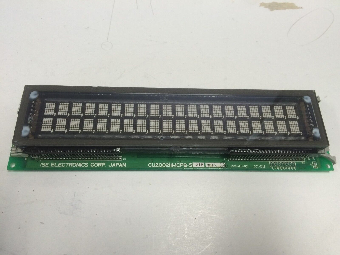 Ise Cu2002iimcpb-S 31A Vacuum Flourescent Ise Cu200211mcpb-S31a,Pw-41-101,Ej