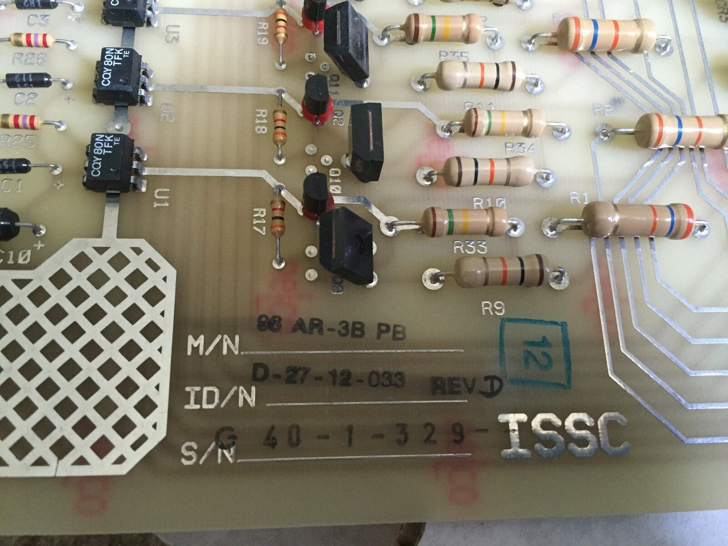 New Issc B-27-09-027 Rev. D,D-27-12-033 Rev D , 96 Ar-3B Pb Kanson I/O Card,Fk