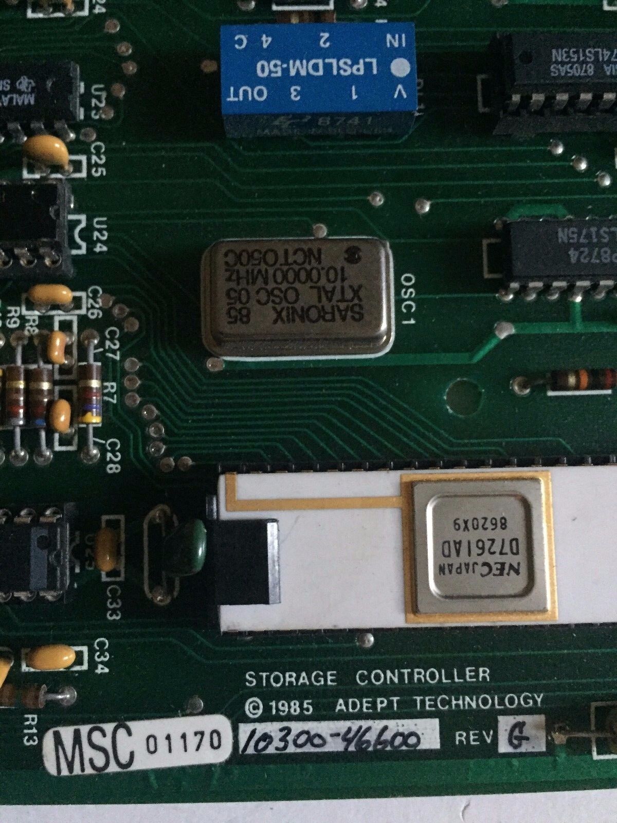 Adept Tech Msc 10300-46600 Pc Board Storage Controller,Cu