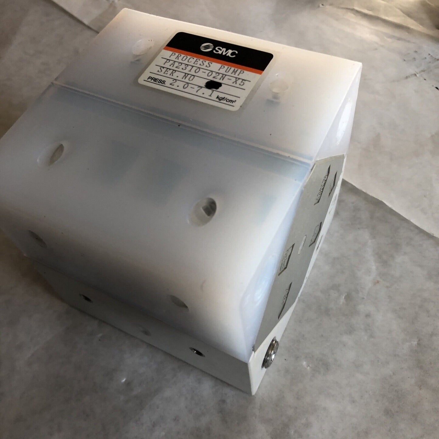 Smc Pa2310-02N-X5 Process Pump,Ee