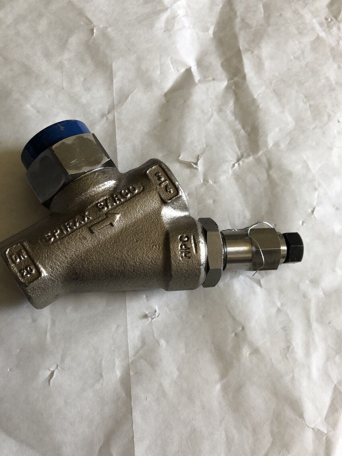 Spirax Sarco Td42h W/ Blowdown Valve Thermodynamic 3/4” Steel Steam Trap,Bk