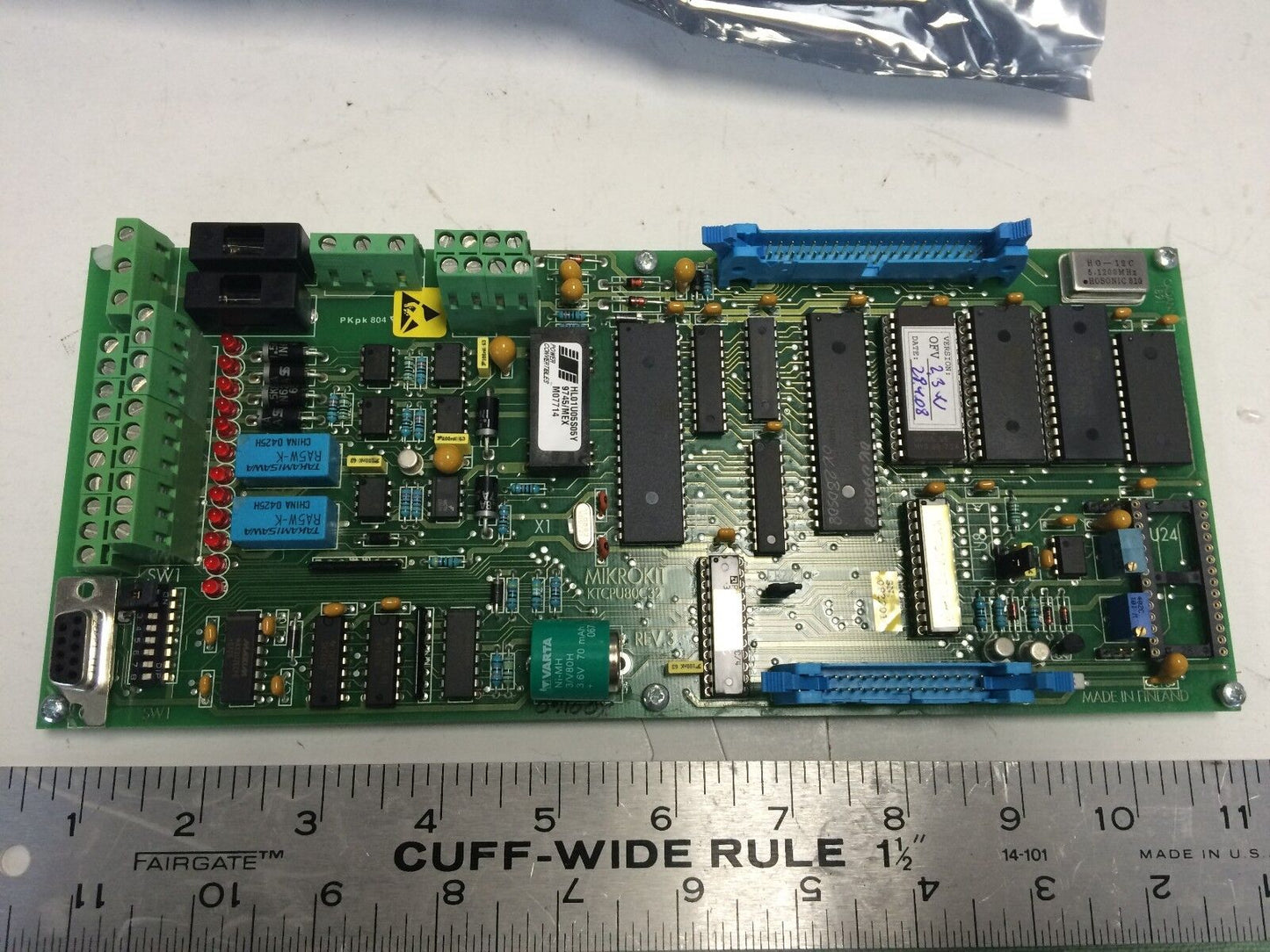 New Mikrokit Ktcpu80c32 Rev.3 Cnc Cpu/Processor Board,Cf