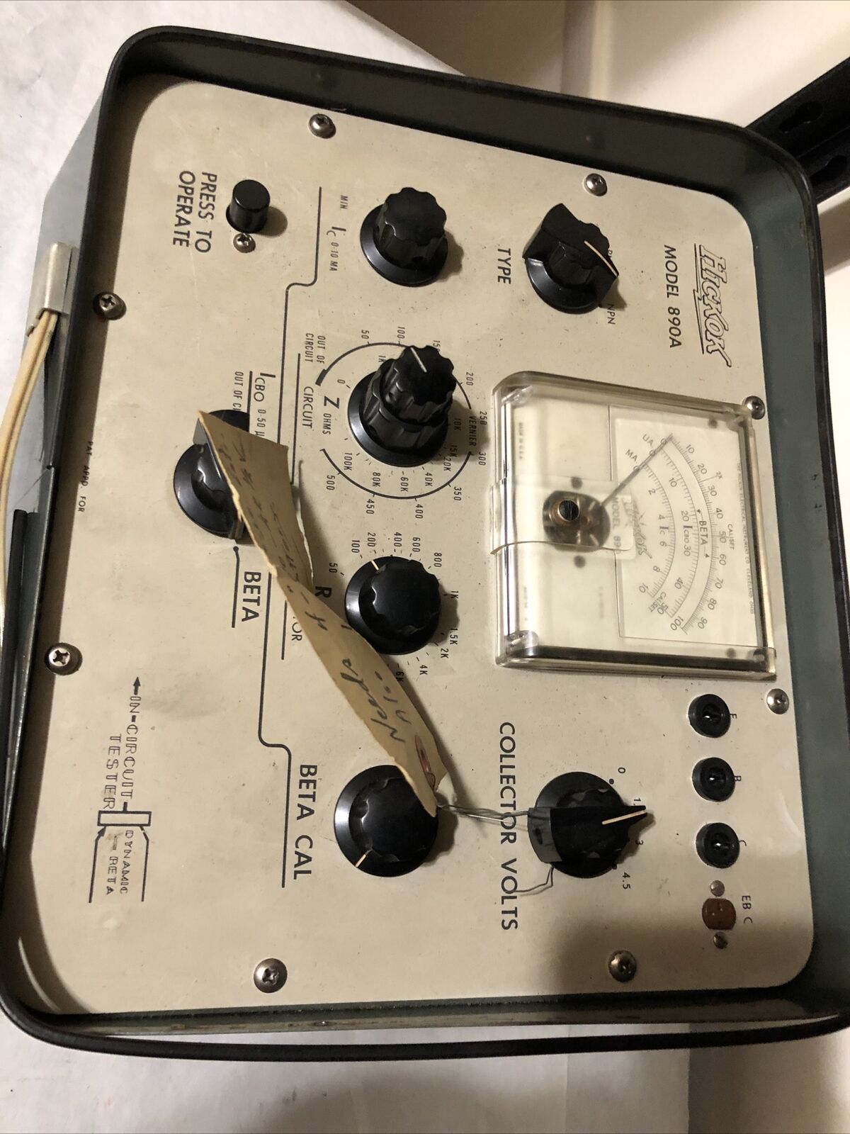 Hickok Model 890A In-Circuit Tester, Dynamic Reta,Fk