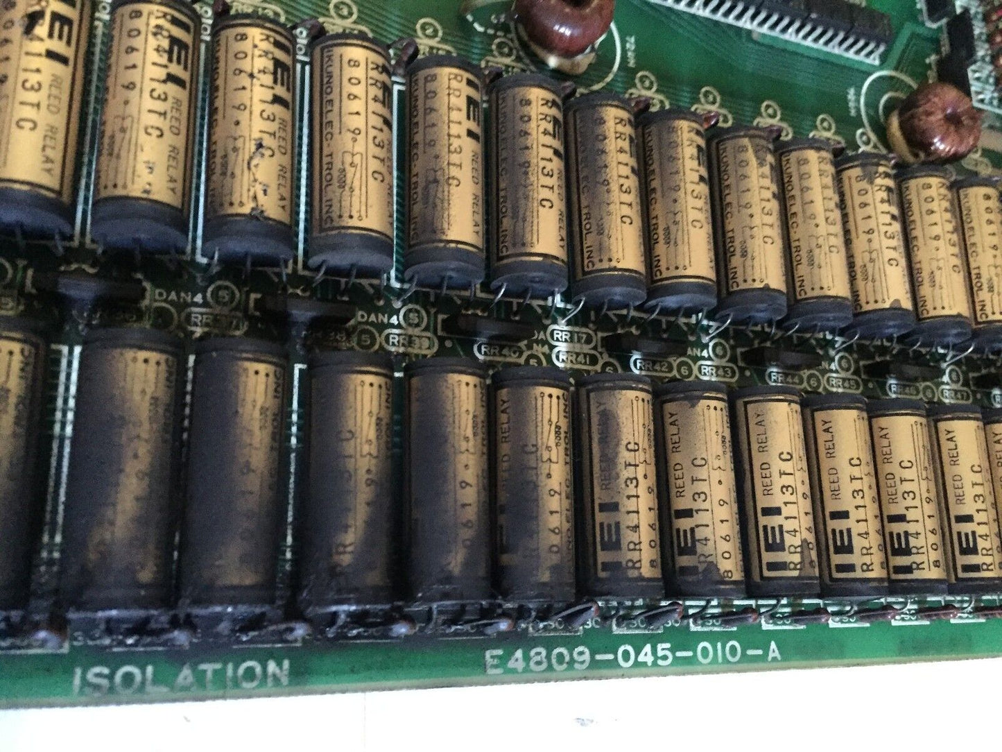 Okuma Osp3000 Pc1666-A E/C I/O Isolation E-4809-045-010-A Board,Bs