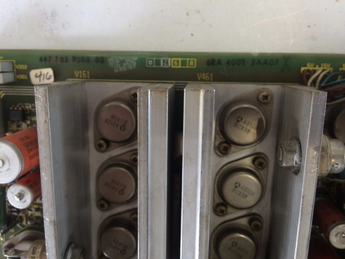 Siemens Ge.647013.0410.11A,6Rb2025-0Fa00,447 702.9050.00G Cnc Drive,Eb