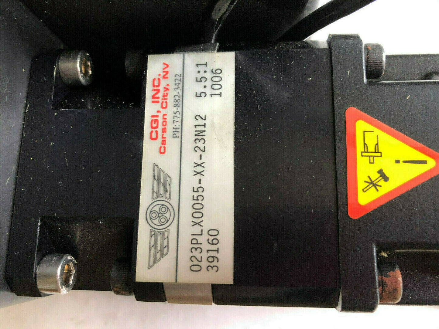 Danaher Akm24f-Enm2c-00 3-Ph Servo Motor,5.5:1 Ratio,023Plx0055-Xx-23N12,Ex