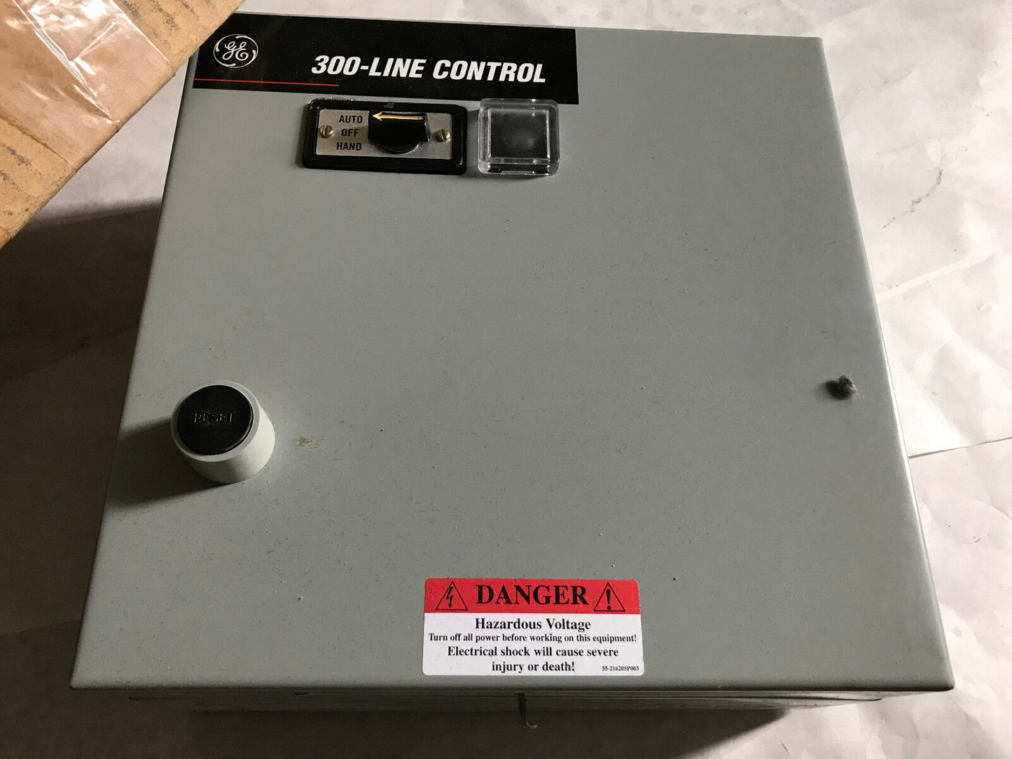 Ge 300-Inline General Electric Magnetic Motor Starter Cr306b18200abtdb,Nema 0,Ag