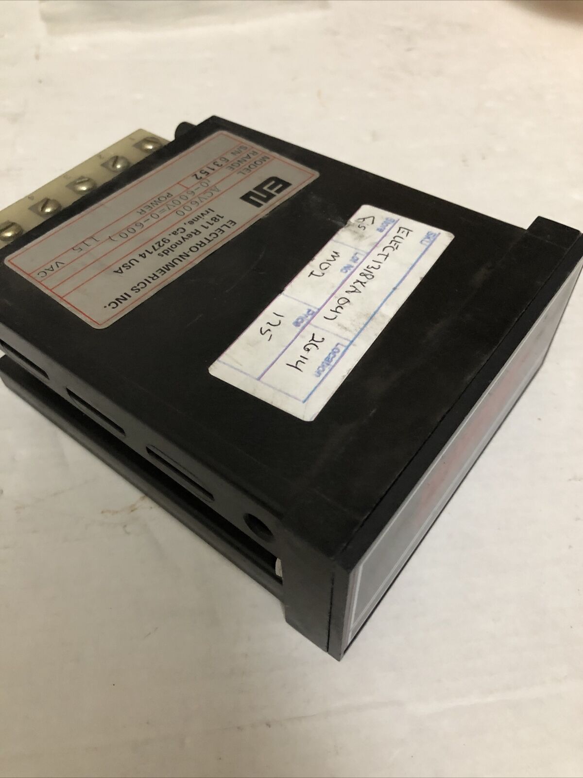 Electro Numerics Acv600 Display, 115Vac, Cx