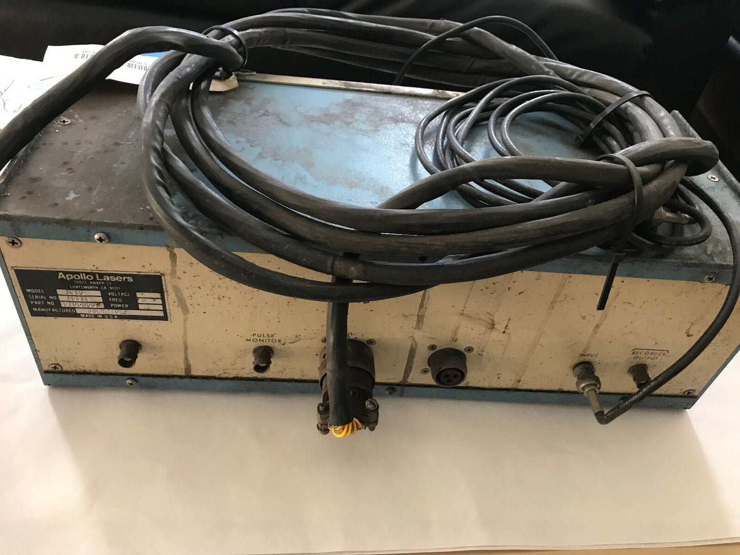 Apollo Lasers 1610 Power Supply/ Regulator,Sc