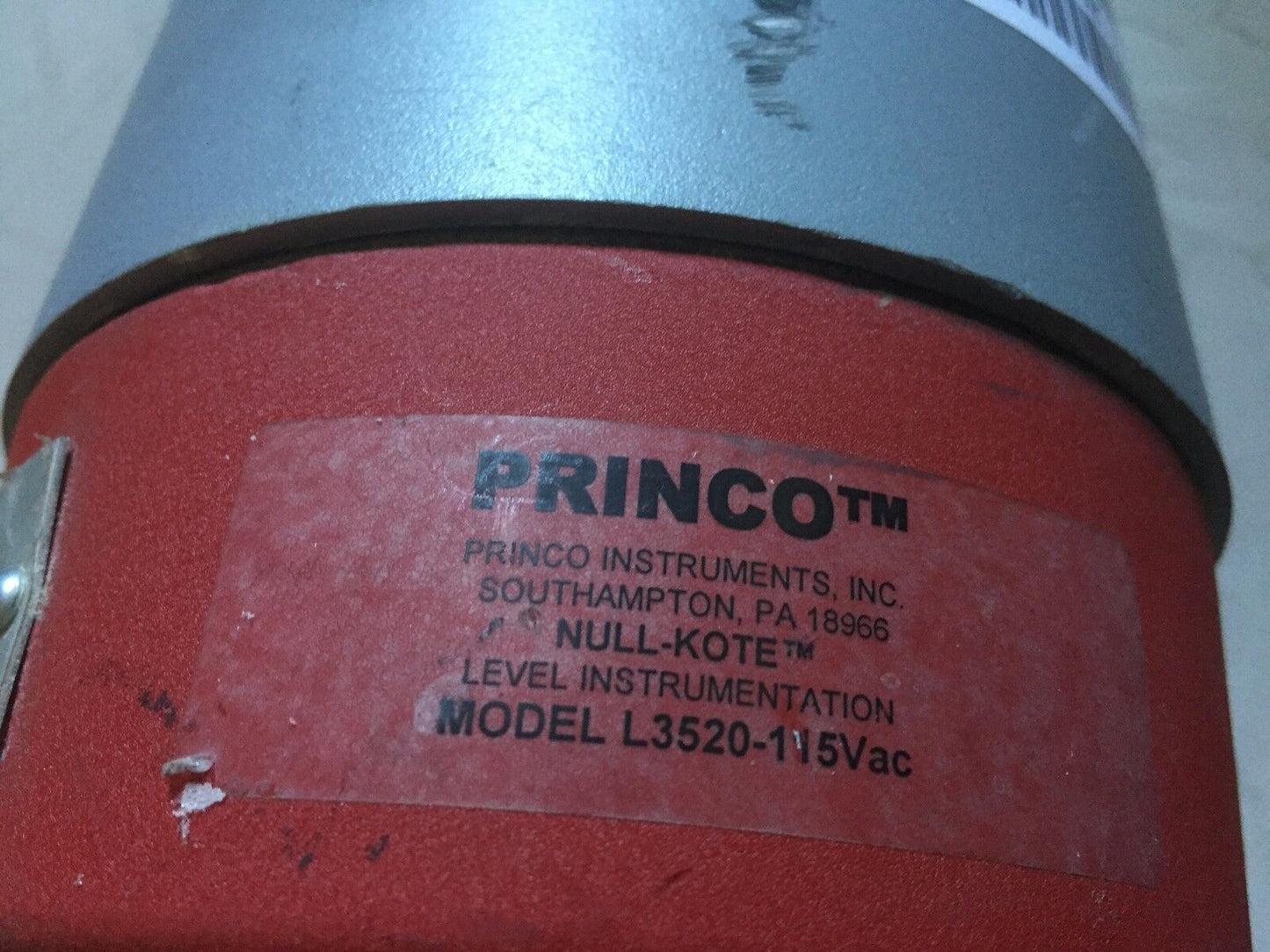 Princo L3520 115Vac,Null-Kote,A182 F304l 150-1 1/2 Level Probe Sensor,Fm