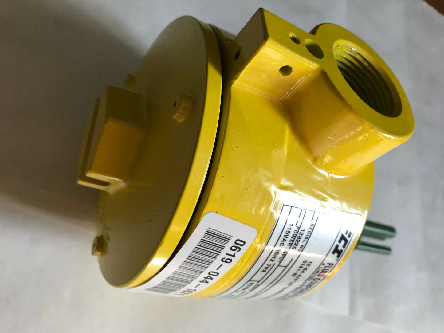 Fluid Components Intl 29/30 A2a Flow Switch 12-64-4/1"/2"U/Stfe/Ld/H/5181-W,Tg