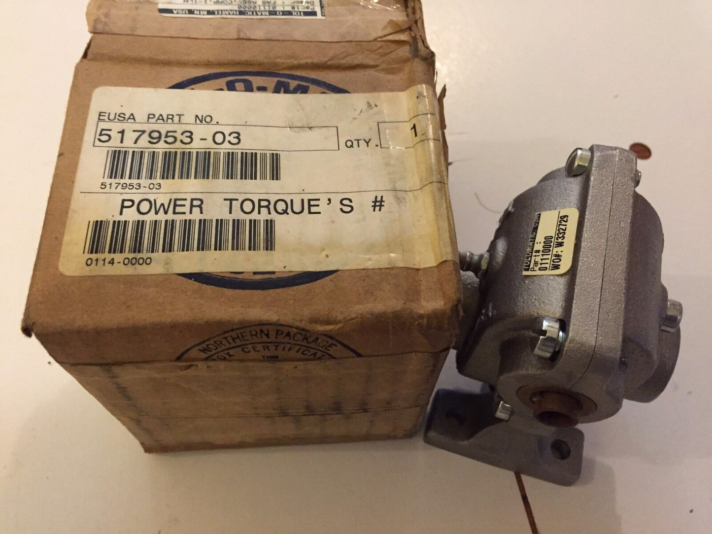 New Tol-O-Matic 01110000,Mpls Minn Gearbox Float A Shaft Lh 1/2, 517953-03,Sr