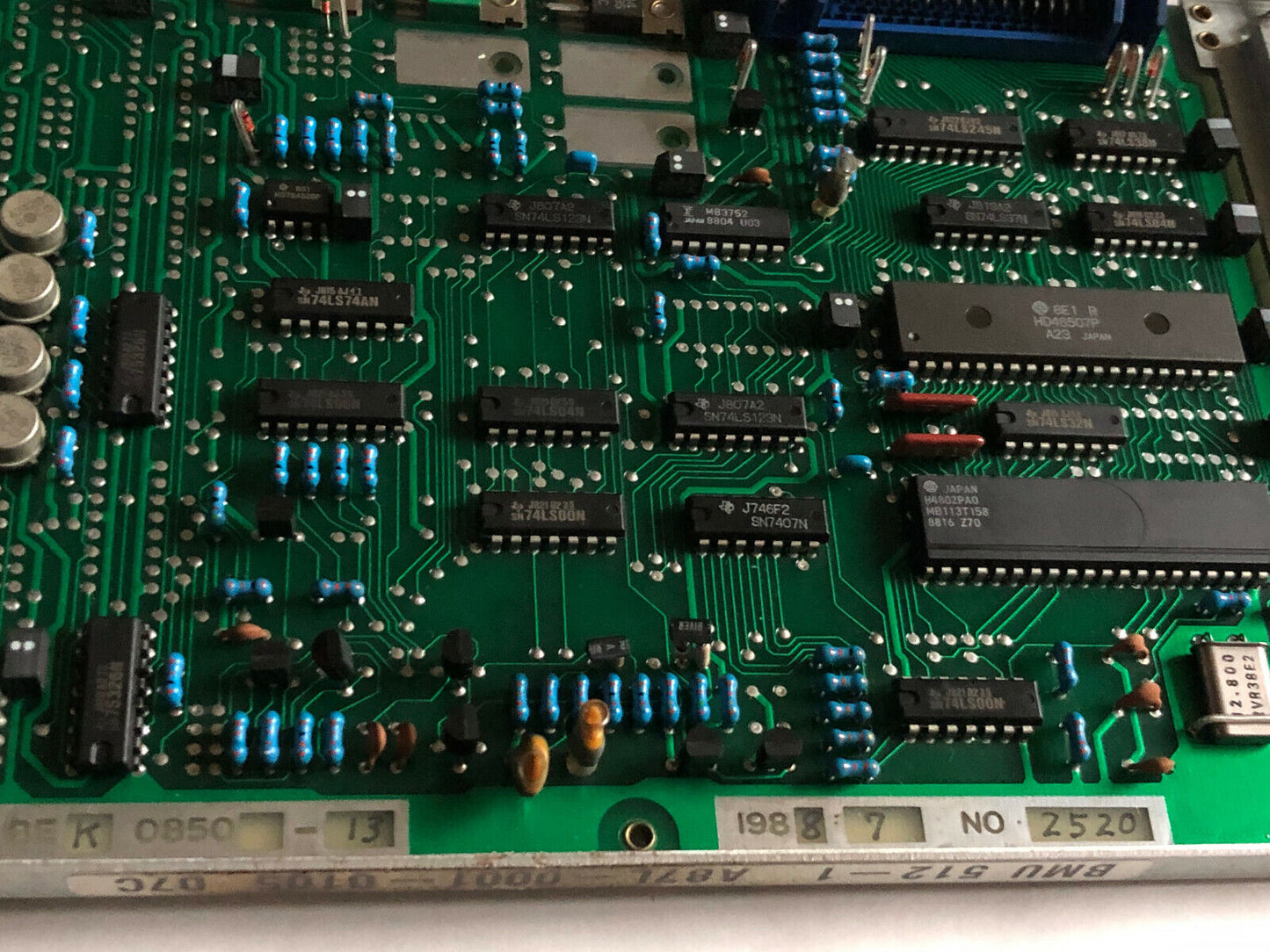 Fanuc,Hitachi Bmu 512-1, A87l-0001-0105 07C Cnc Memory Board,812262681,Fe,Di