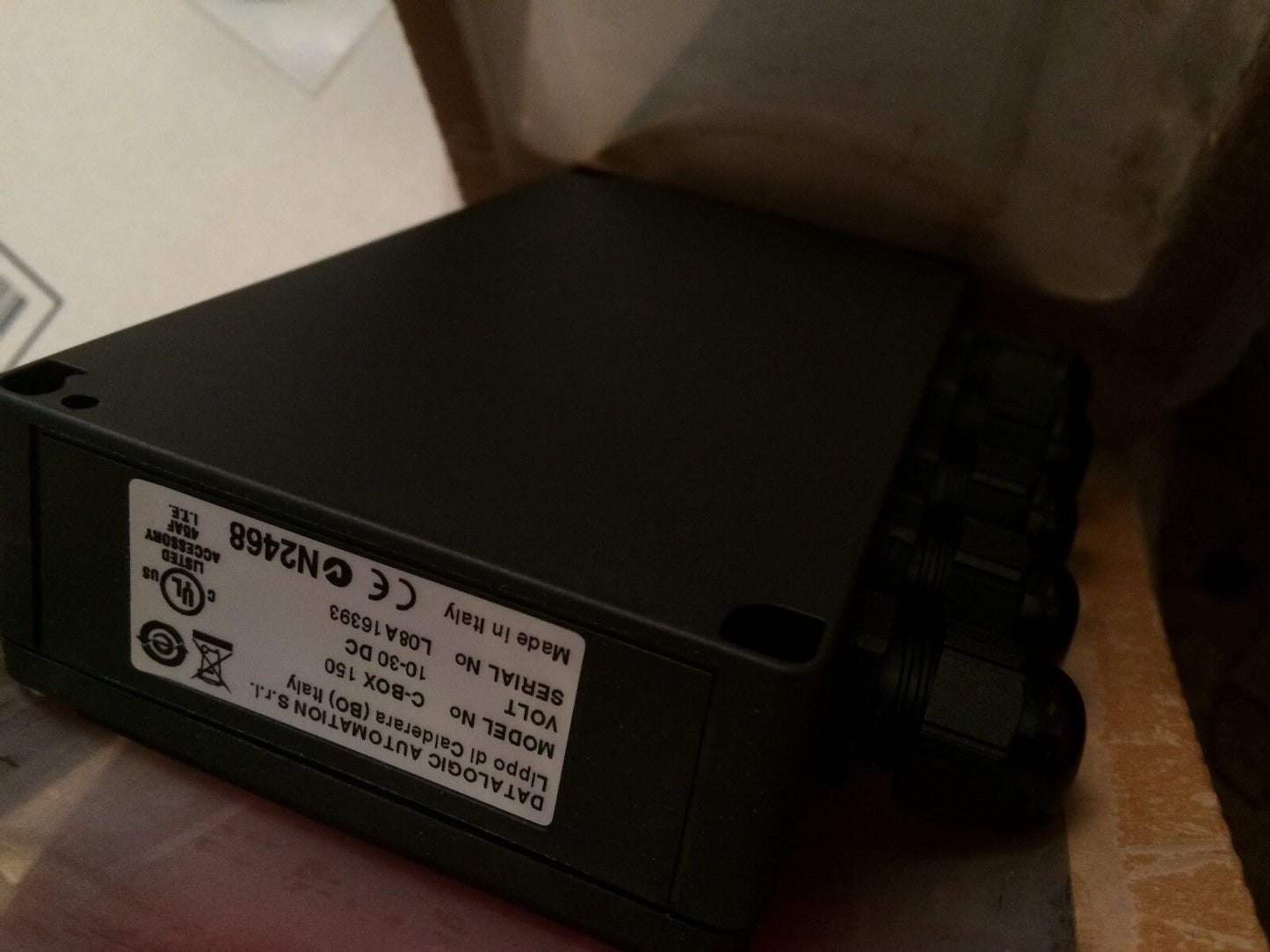New Datalogic C-Box 150 Parameters Storage Boxobsolete 93A301066,Et