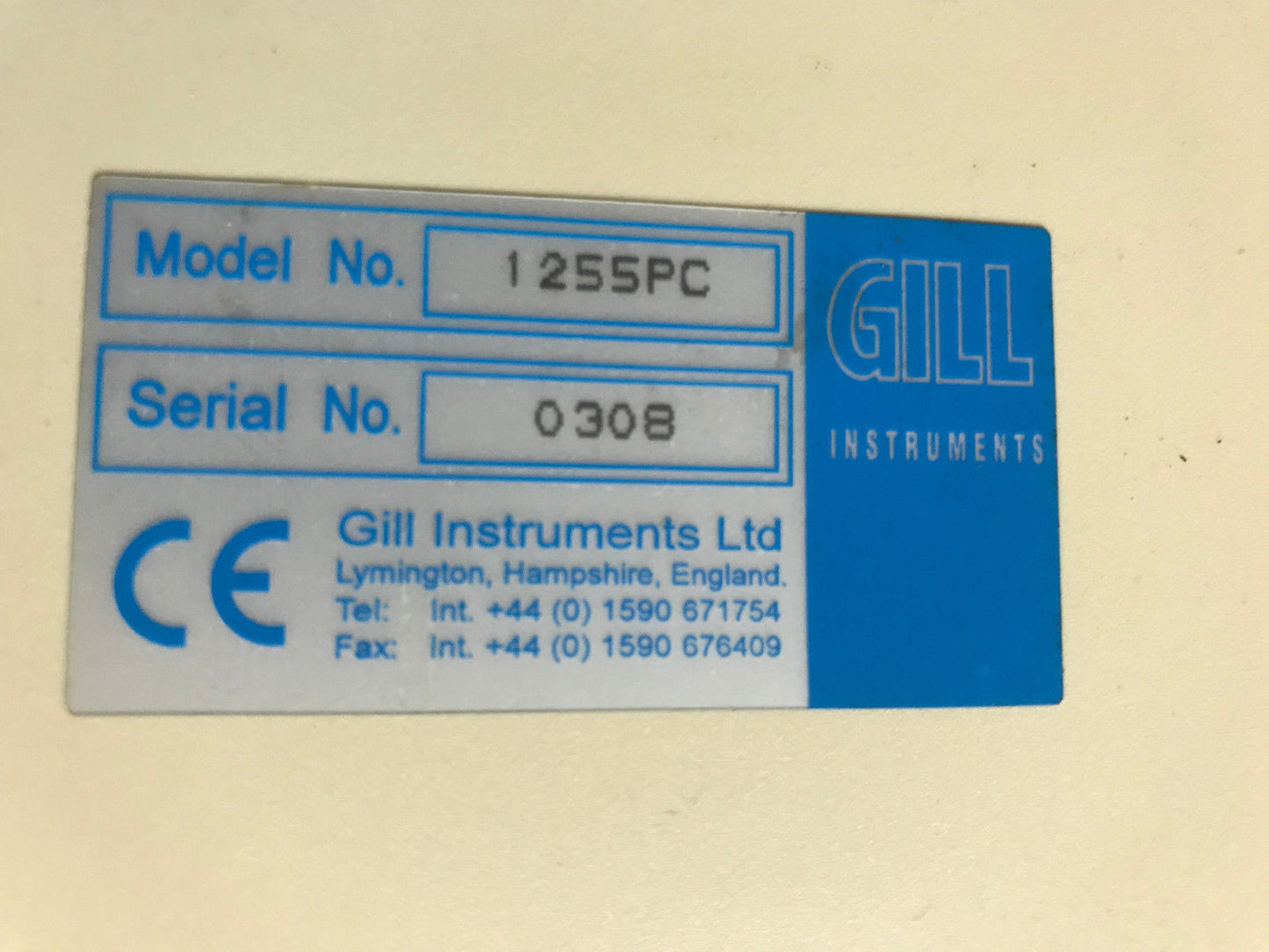 Gill 1255Pc Instruments 1255-00-010 Power & Communications Interface,1255 Pci,Sb