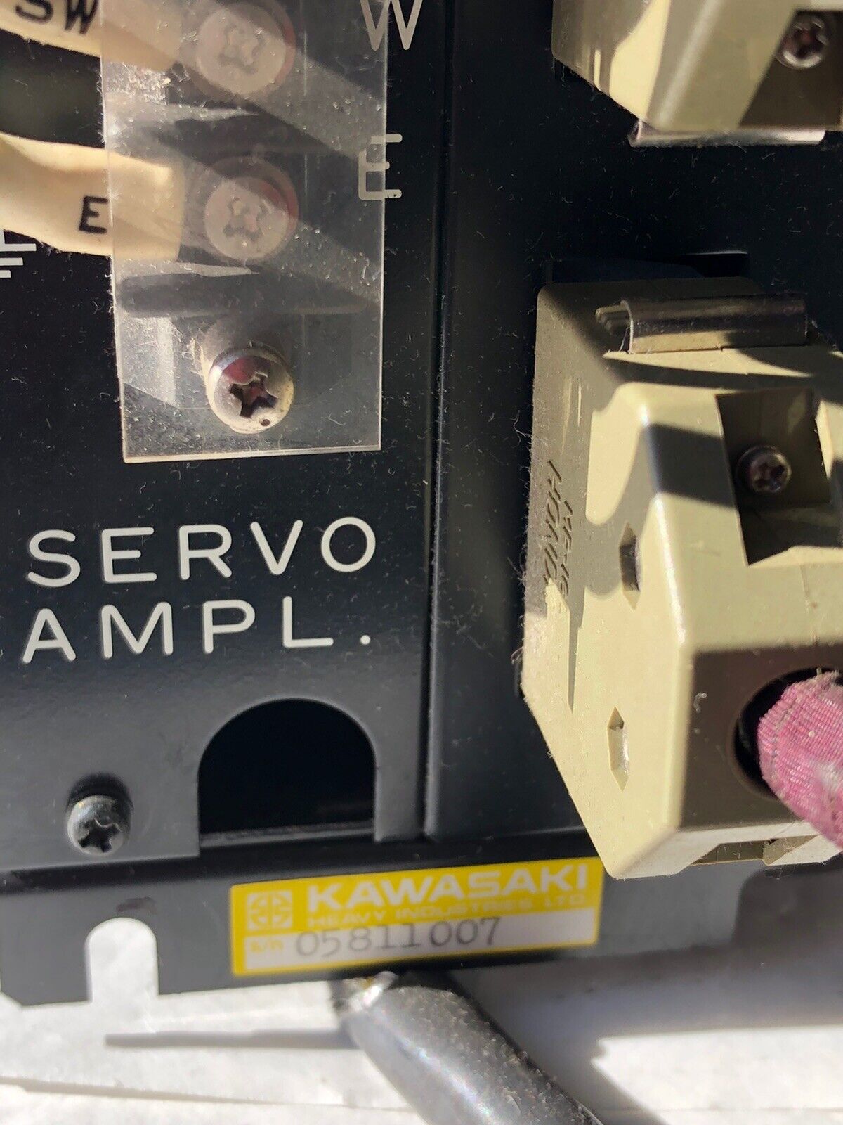 Kawasaki/ Sanyo Denki 27Ba015fxt31c Bl Super Servo Amplifier 27Bao15fxt31c,Te