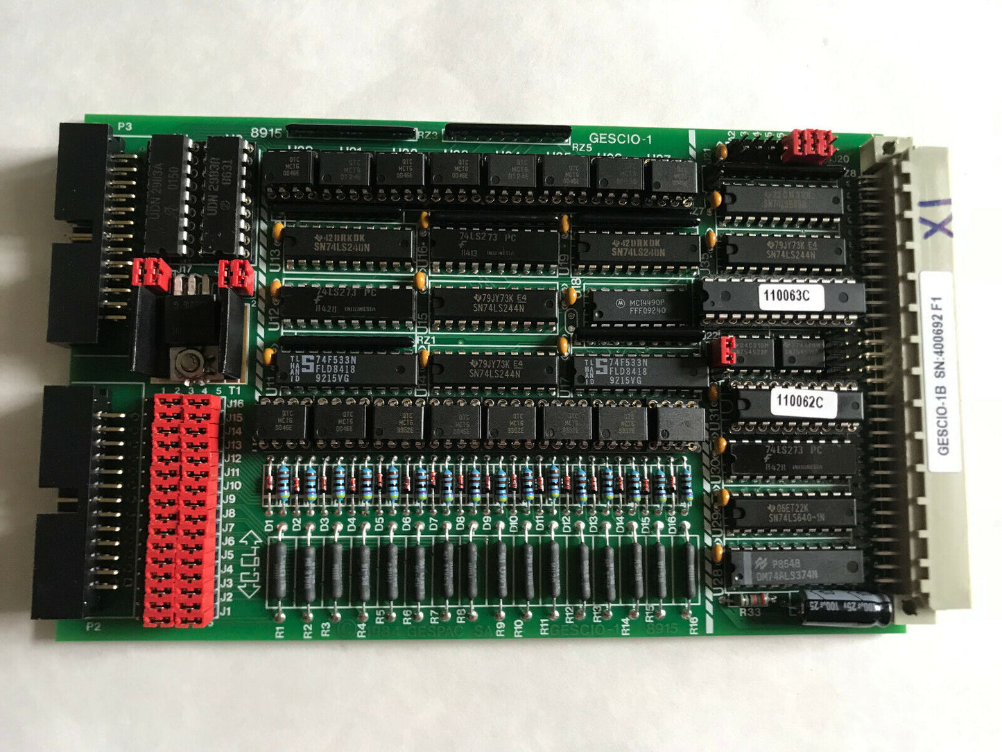 Balance Engineering Gescio-1B,Gescio-1 8915,Gesci0-1B Controller,Sk