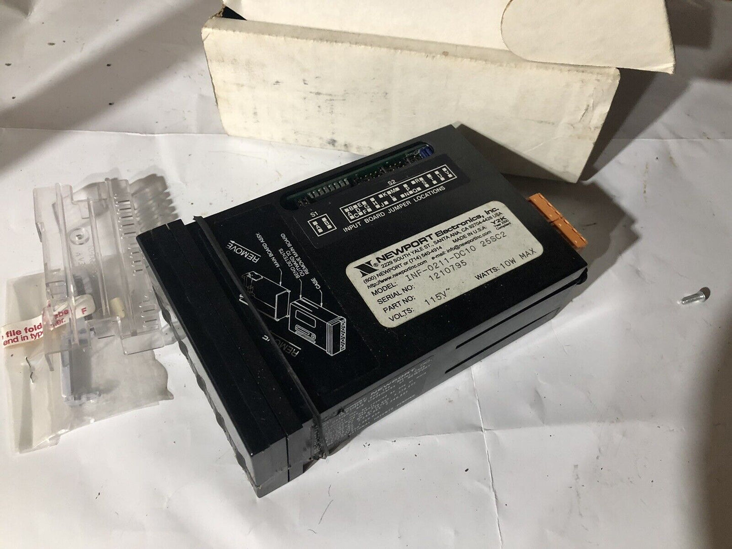 Newport Inf-0211-Dc10 25Sc2 Digital Panel Meter, 115 Vac, 10 Watts,To