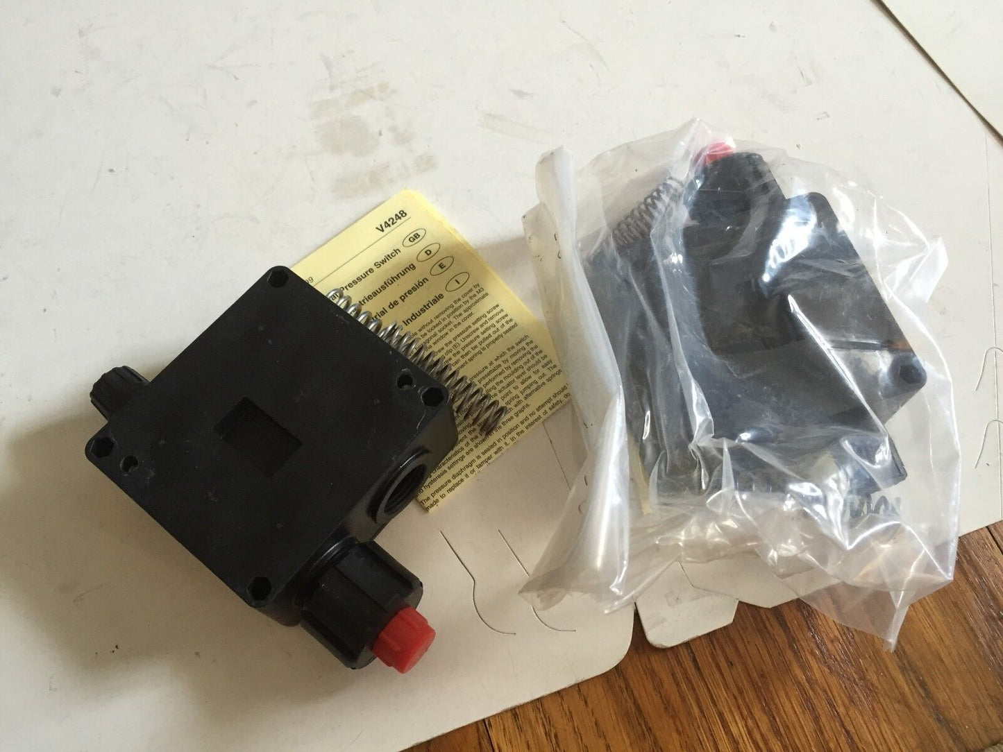New Rs 317-134 Variable Industrial Psi Switch, 500Psi Max Overpressure,Tk