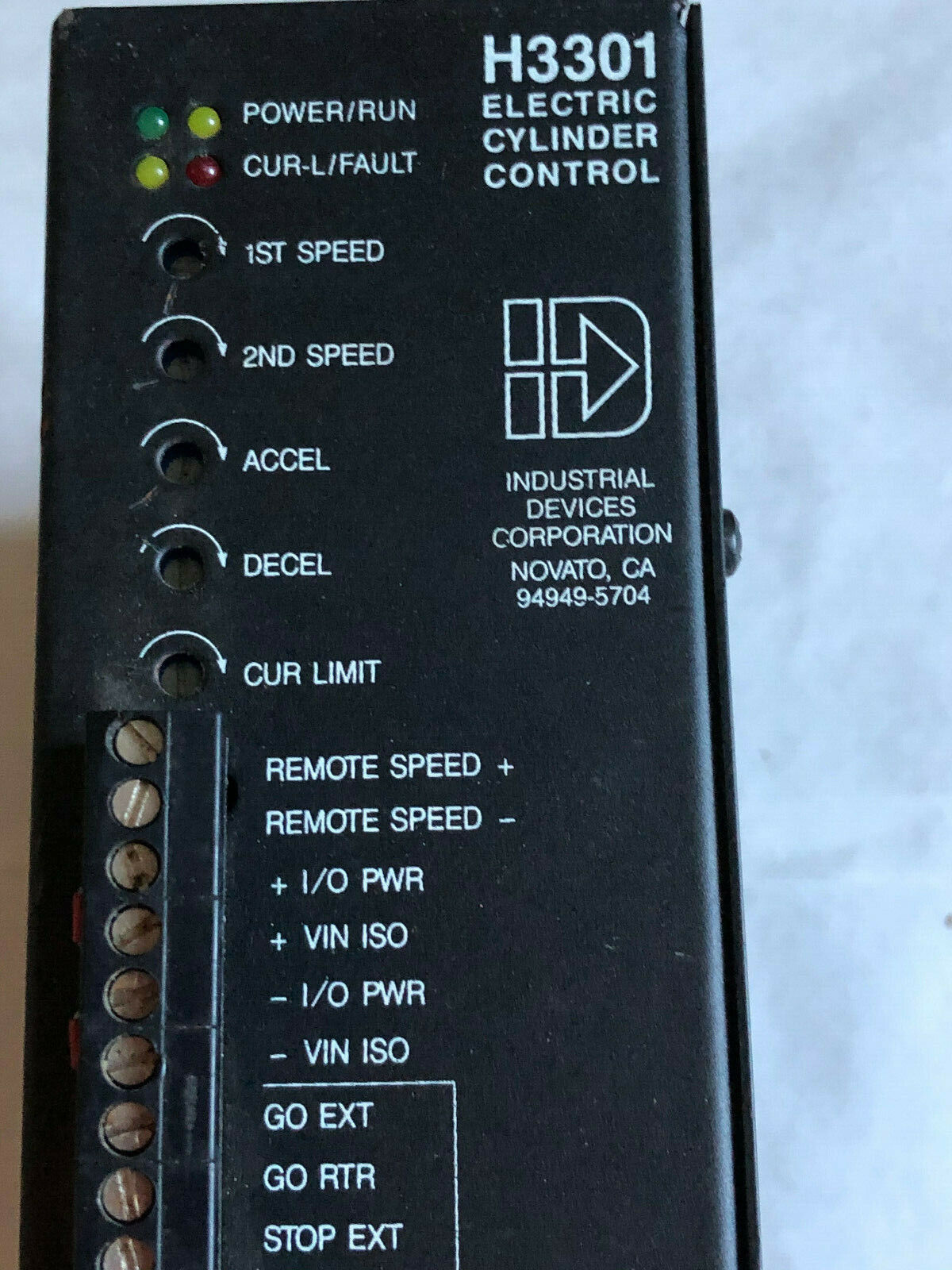 Id H3301 Electric Cylinder Industrial Device H3301 Servo Controller,115Vac.Di,Tn