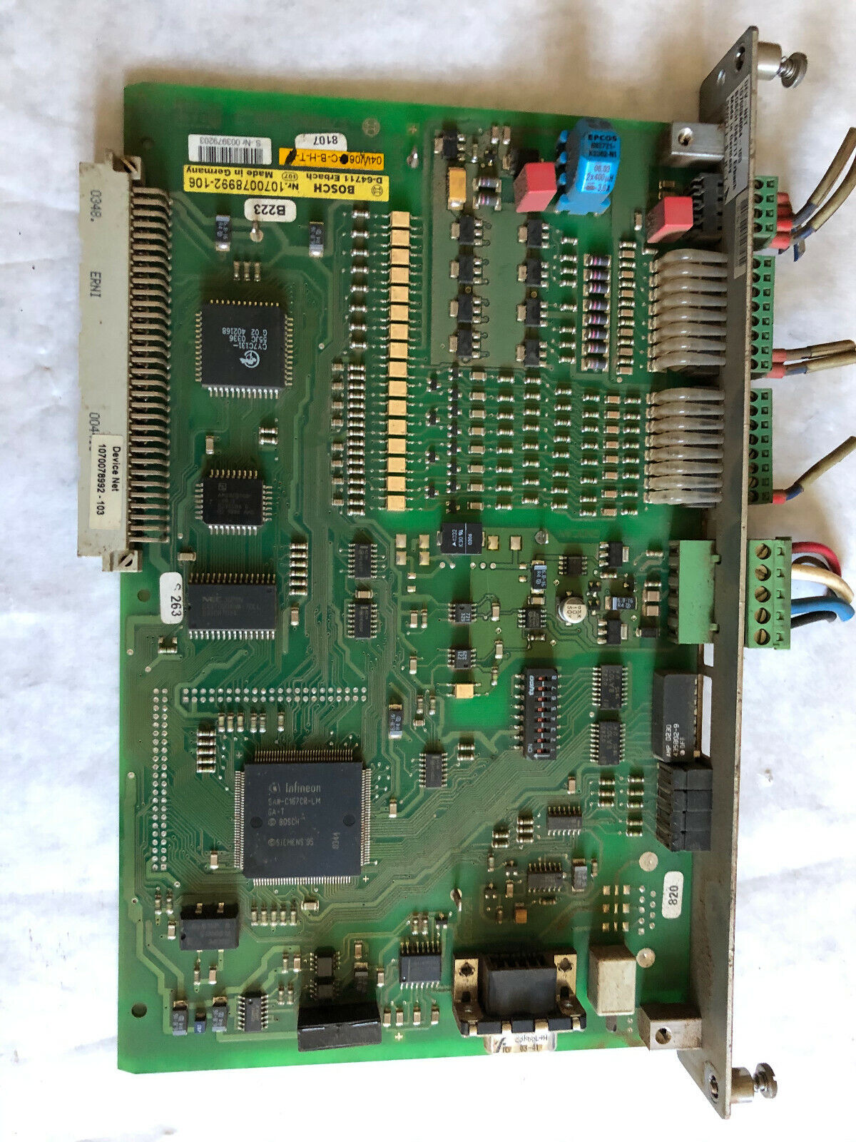 Bosch 1070078992-106,Rexroth 1070084004-105,078993-103 7,Dev-Net,D64711,04W06,Eb