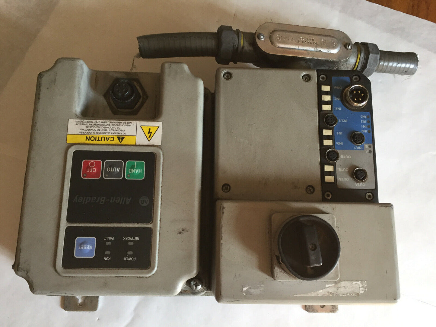 Allen Bradley 280D-F12z-10C-Cr-3 Armorstart Control Module A-B 280D-Fn-10-C,Et