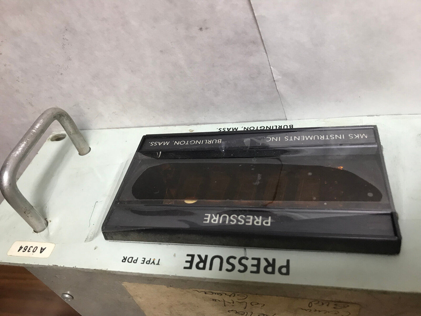 Mks Ps/Dvm Baratron Pdr-1 Pressure Transducer Power Supply/Readout Type Pdr,Sh