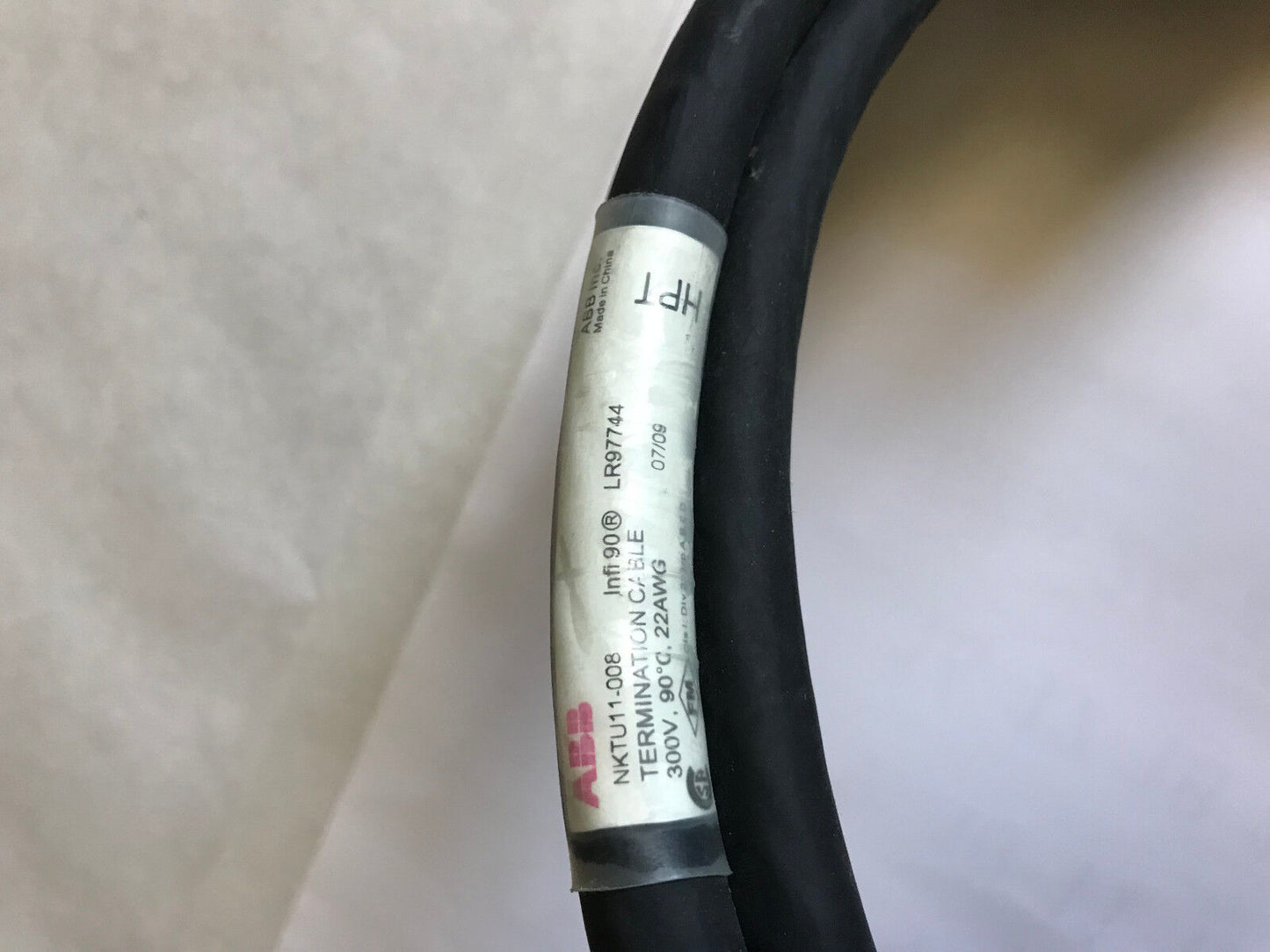 New Abb Nktu11-008 Servo Termination Plc Cable 8 Meter 300V,Abb Lr97744,Sb