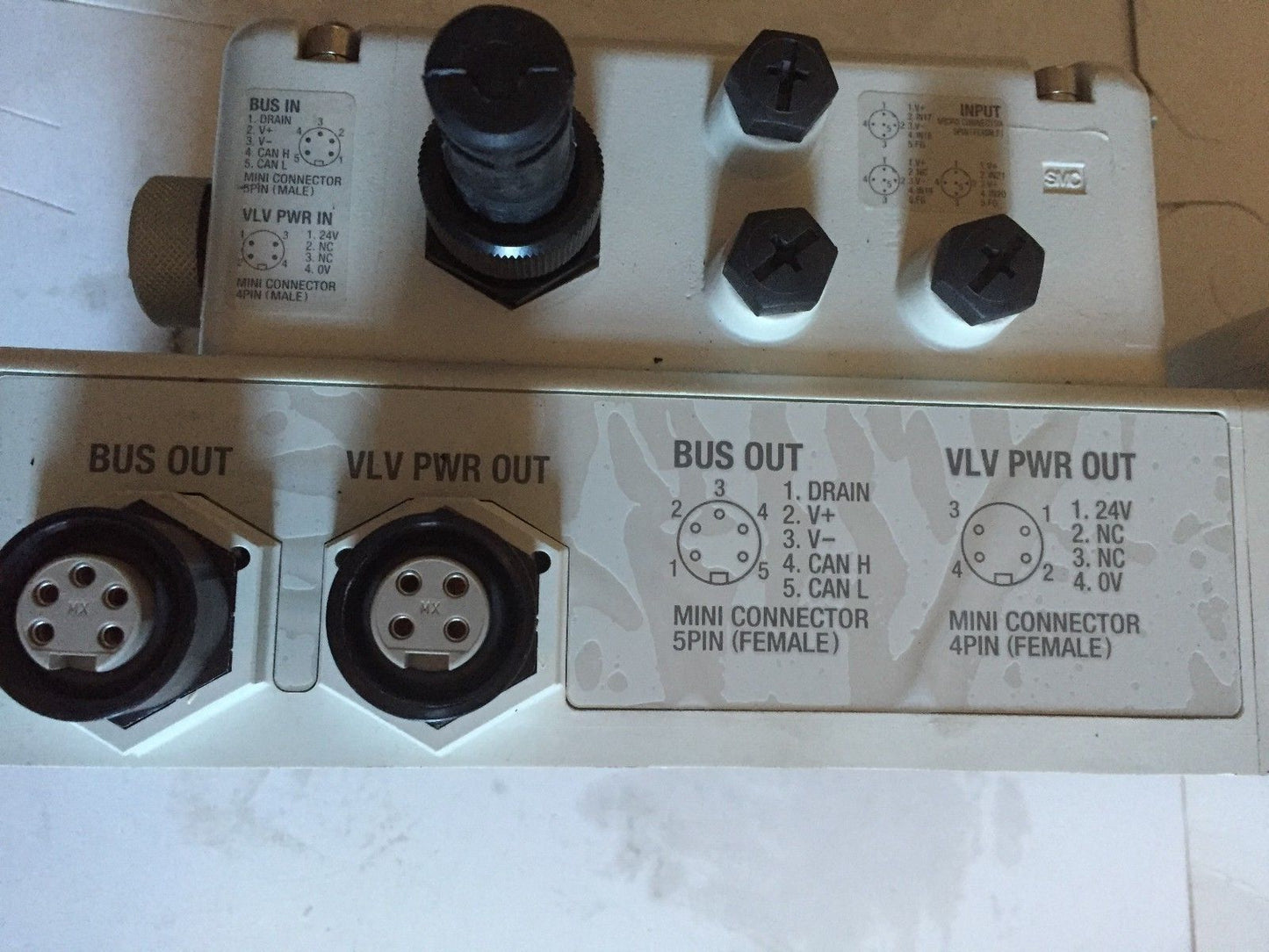 Smc Us2984-40,Ex230-Sdn1,Ex230-Cb2,Vqc2201n-5 Pneumatic Manifold Valve,Bc