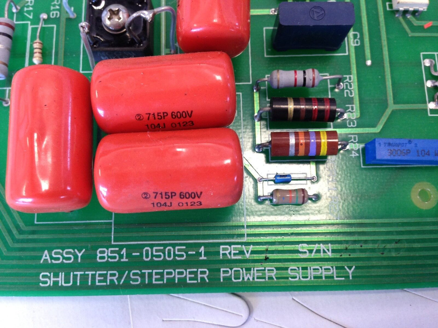 Rofin Sinar 851-0505-1 Shutter/Stepper Power Supply 4 Rofin Sinar,Tk