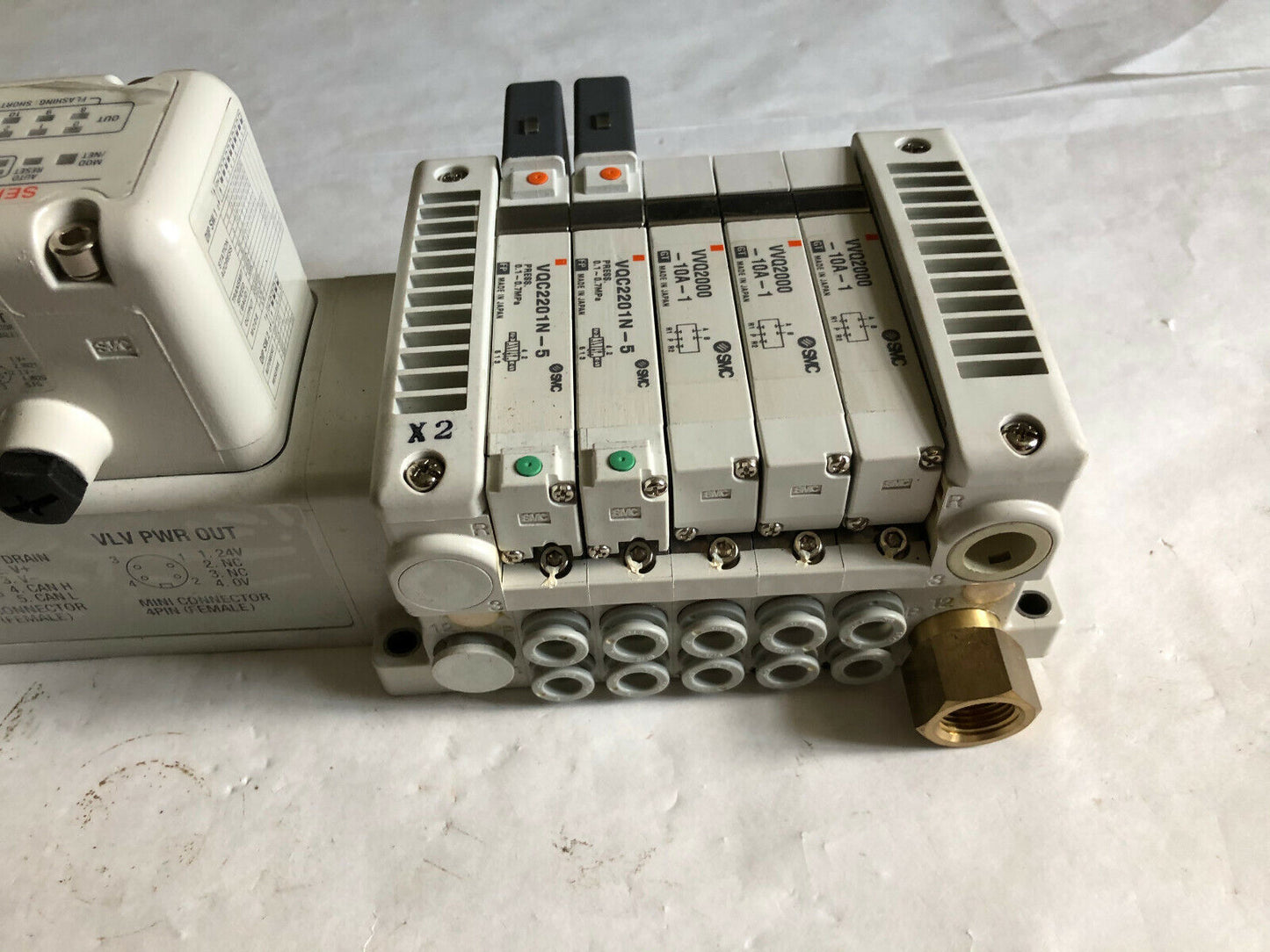 New Smc Us2984-20,Ex230-Sdn1,Ex230-Cb2,Vvq2000 Devicenet Manifold Valve,Cg
