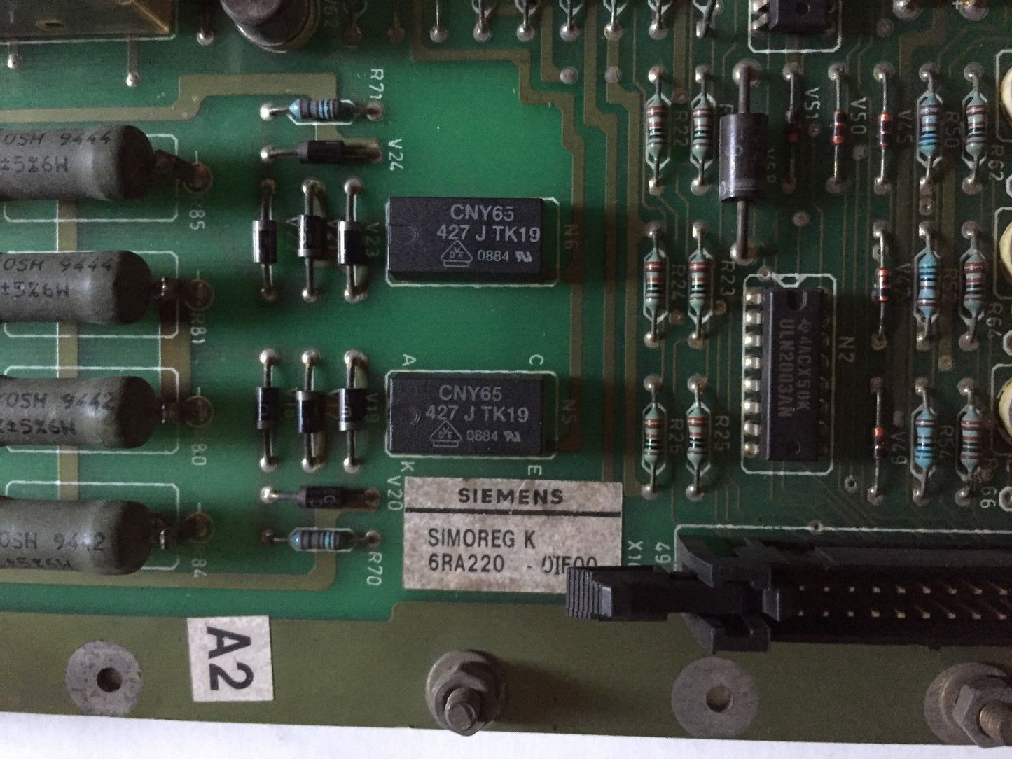 Siemens 6Ra220-0If00,Simoreg K Pc Board Drive,6Ra220 0If00, 6Ra220-01F00,Sn