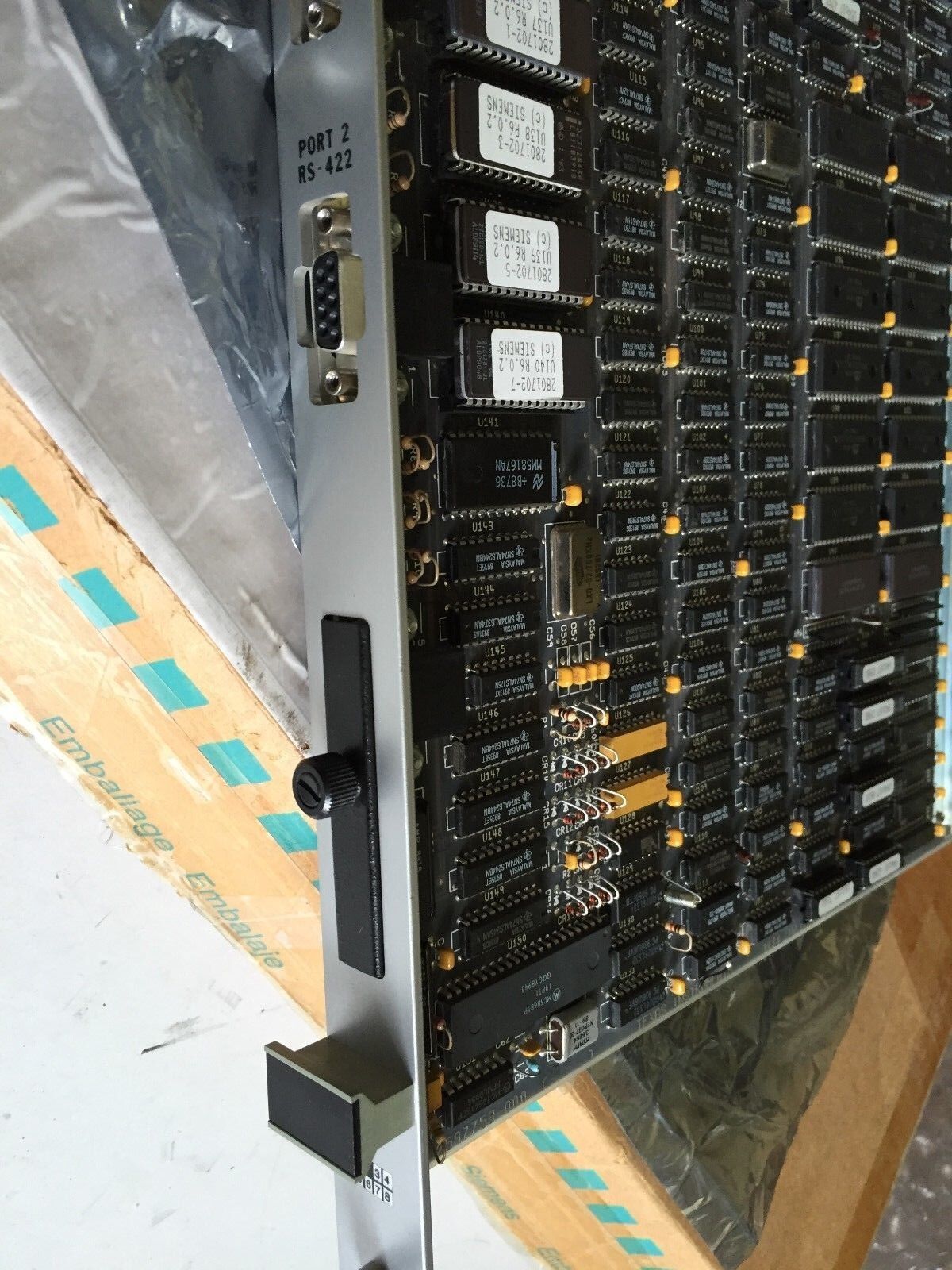 New Siemens 560-2820,Texas 2597753-000,Schem 2597751 Cpu,Rs-232,Rs-422,Tm