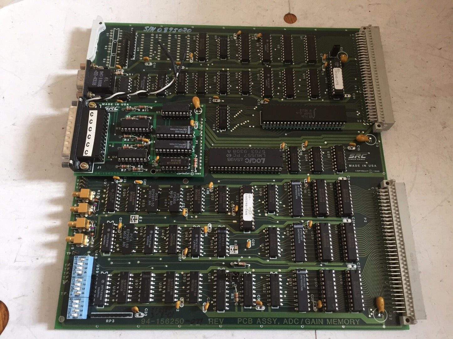 New Src 94-156250,Simco Ramic 94-156250-077 Pcb Assy, Adc/Gain Memory Board,Az