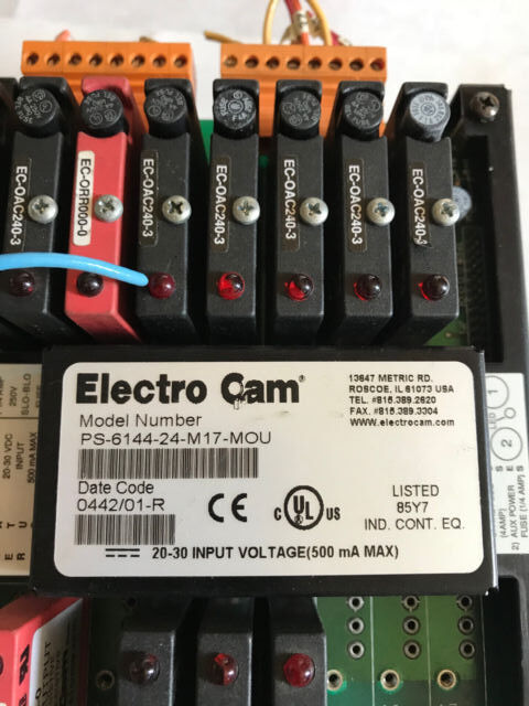 Electro Cam Ps-6144-24-M17-Mou Programmable Limit Switch / Controller,Ag