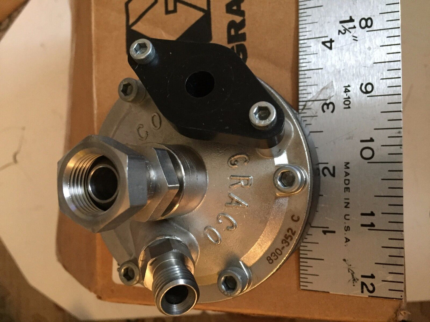 New Graco 830-352 C,Graco 830352 Fluidless Dump Regulator,Ct