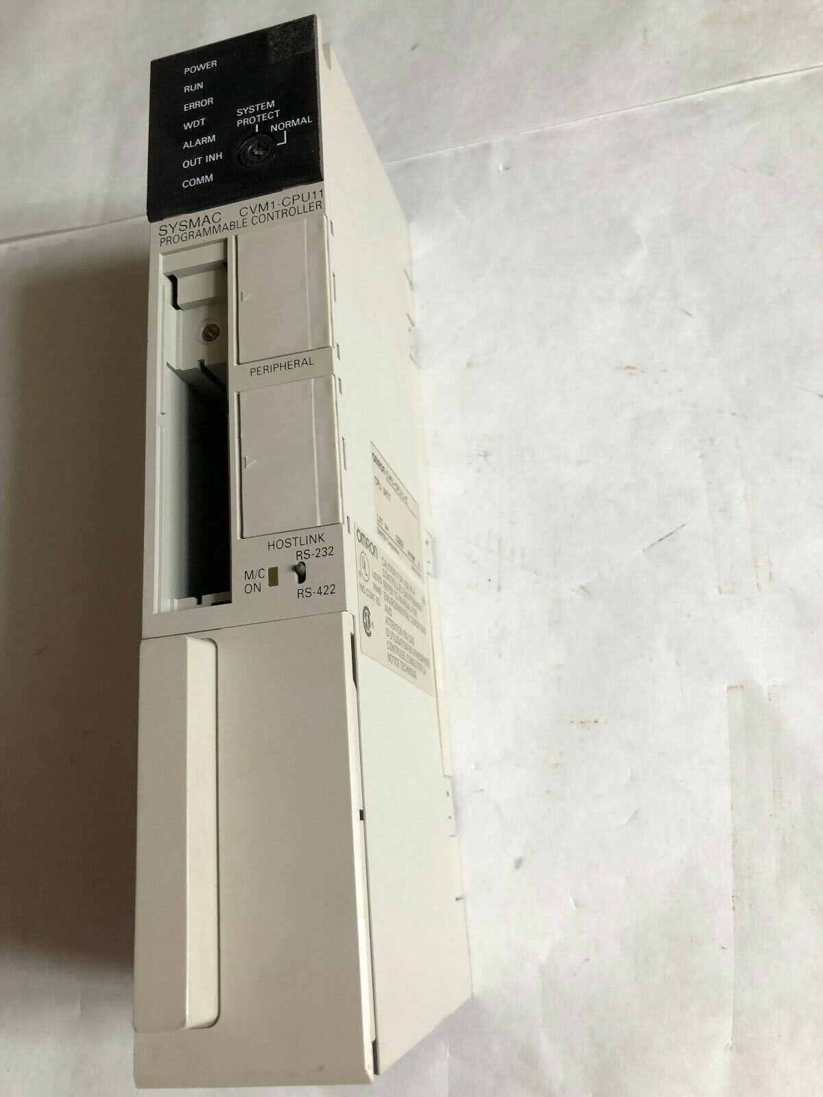Omron Cvm1-Cpu11-E Plc Cpu Unit,Cvm1-Cpu11 Sysmac Programmable Controller,En