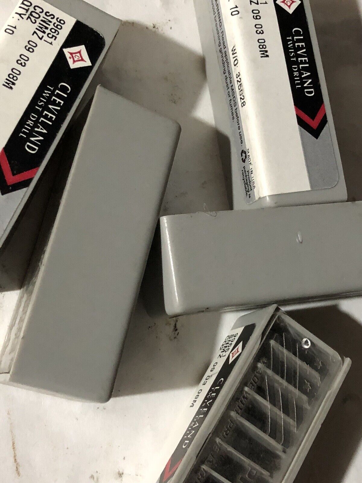 New Lot 50 Cleveland Twist Drill,Snmz-09-03-08M,Cq2,Carbide Inserts 99651,Tn