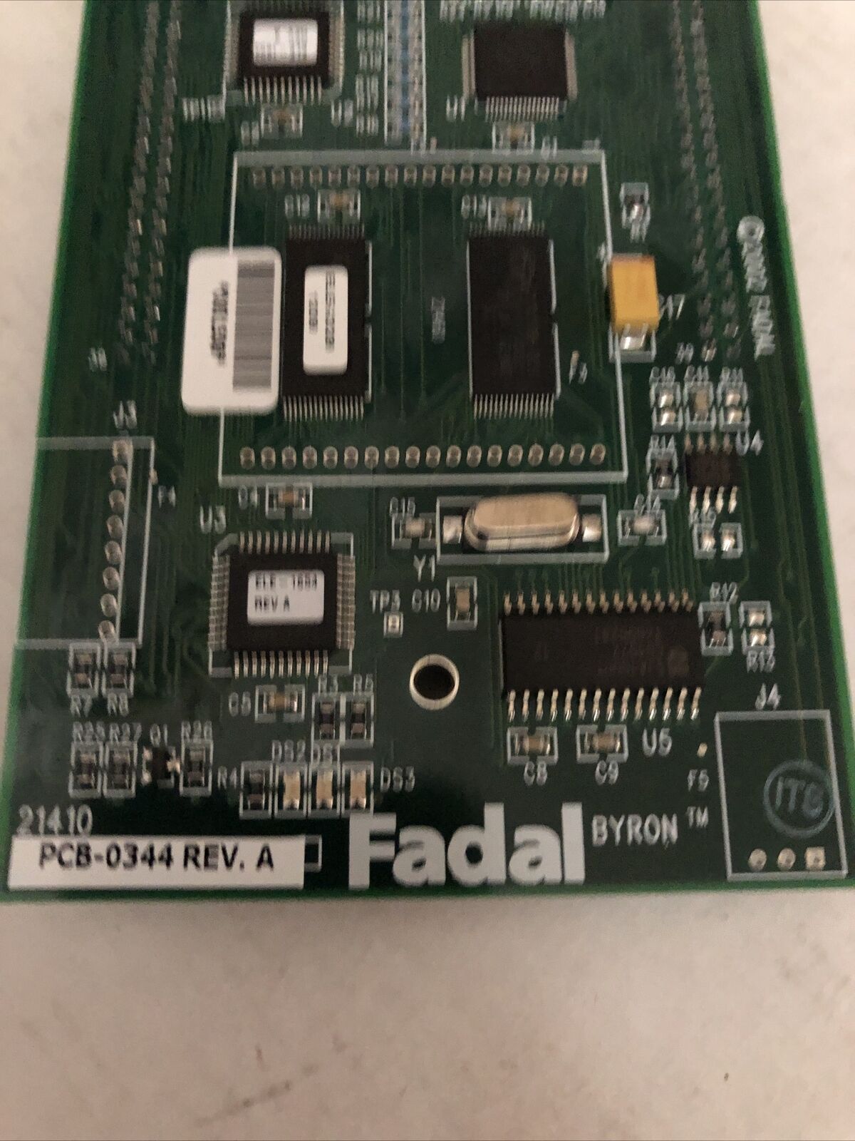 New Fadal Pcb-0344 Rev.A Pc Chiller Board, Byron 21410,Fadal 0344,Cw