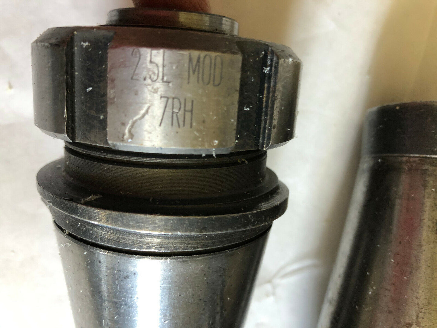 Lot 2 Fas-Loc No-Ma 5001B 2.5L Mod 7Rh Air Gage/Fl Collet Chuck,Tool Holder,Ew