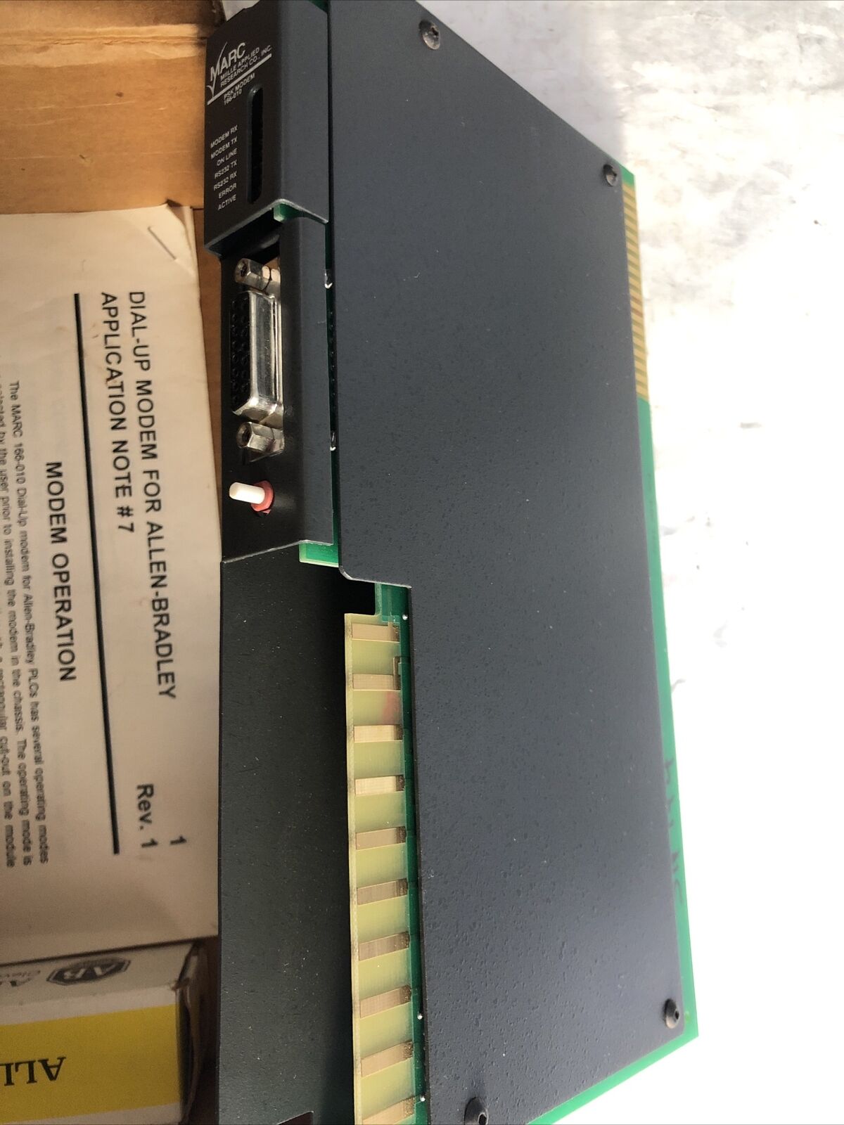 New Marc 166-010 Psk Modem Miille Applied Research Co Inc 1771-Wc, Fg
