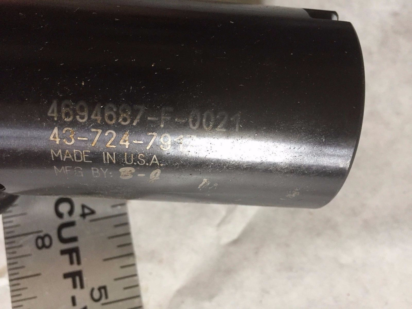 New B-J 4694687-F-0021 Ultimate "F" Tool Holder .9843 Abs-63 43-724-7917,Ak